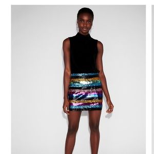 Sequin skirt